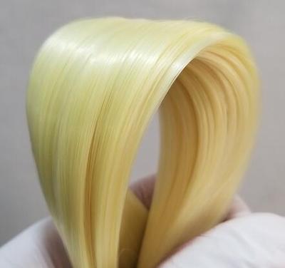 taobao agent [Lean Made] Light high-temperature silk color board BJD doll wig N108 An Yellow-500G dyeing fee