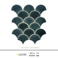 Ледяная трещина ретро синий