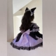 Kurome cho bé gái Halloween cos chơi dạ quang váy trình diễn trang phục tối Đầm công chúa lolita gift halloween