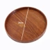 đĩa gỗ khay trà gỗ pallet gỗ nhà hàng khách sạn nhà tròn khay gỗ phong cách Nhật Bản tấm khay cà phê phẳng Khay gỗ