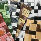 Стеклянная мозаика Фоновая настенная плитка плитка в ванной комнате