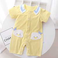 Летняя желтая куртка утенка