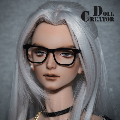 taobao agent [D.C] BJD glasses sunglasses Harry Potter retro laser toad mirror black 3 -point SD uncle doll