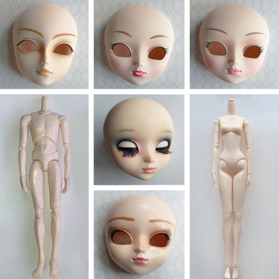 taobao agent 6 points Pullip Pullip Plip Polls Badfront Male and Women's Head Face -to -Body Sterior Eye Gong Pills Makeup