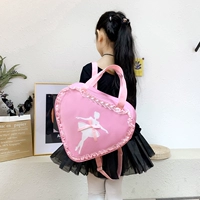 Танцующий рюкзак для принцессы, розовая сумка на одно плечо, надевается на плечо, сделано на заказ