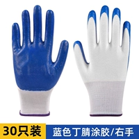 30 [Правая рука] синие дингцинг впитывающие перчатки