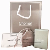 Spot Singapore mua hàng chính hãng Chomel hộp trang sức nhỏ vòng cổ bông tai vòng đeo tay hộp quà tặng túi tote - Vòng đeo tay Clasp vòng lv