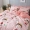 Red Tide thương hiệu mạng chic Sesame Street giường cartoon quilt một gia đình bốn der khăn trải giường ký túc xá ba mảnh 1.2 - Bộ đồ giường bốn mảnh