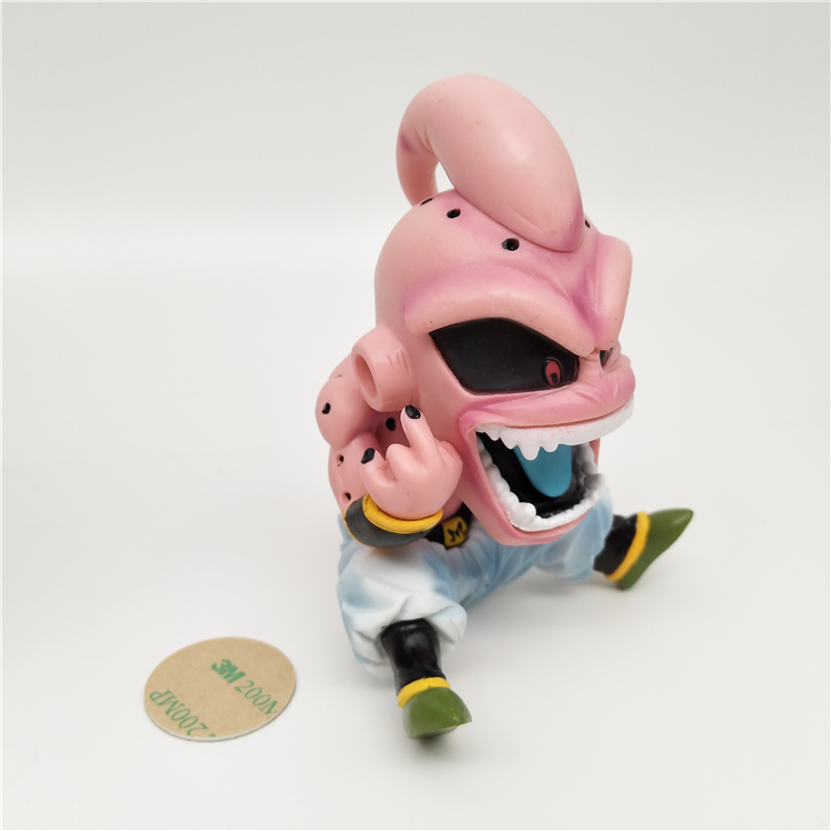 Pink Boo In A Bagfree shipping Dragon Ball DRAGONBALL Super giant large pvc  Buu  vehicle Ornaments Cat paste Z The devil Toys gift