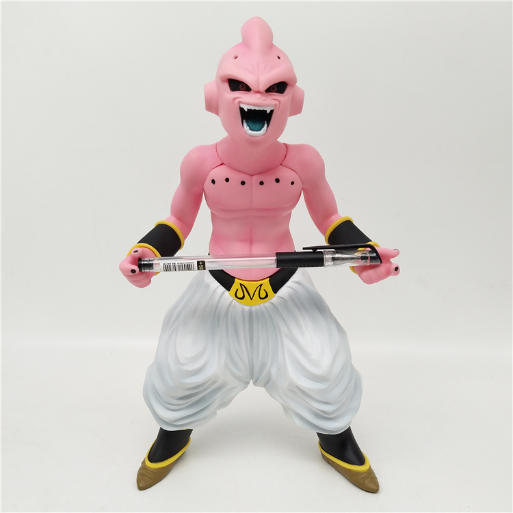 Medium Size Box Without Props 32Cmfree shipping Dragon Ball DRAGONBALL Super giant large pvc  Buu  vehicle Ornaments Cat paste Z The devil Toys gift