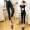 Vụn lỗ micro-lale quần phụ nữ 2018 mùa xuân và mùa hè mới của Hàn Quốc phiên bản của kích thước lớn Slim tua loa bảy quần rộng quần chân