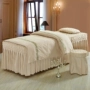 khăn trải giường End vẻ đẹp denim bedspread vẻ đẹp massage dành riêng áp dụng vải ghế đẩu tay áo có thể được tùy chỉnh - Trang bị tấm ga giường spa đẹp