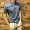 Mùa hè cho nam POLO Slim Solid Color Ve áo Xã hội Guy Casual Áo thun ngắn tay Hàn Quốc Xu hướng nam Từ bi - Polo