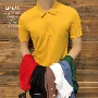 Mùa hè cho nam POLO Slim Solid Color Ve áo Xã hội Guy Casual Áo thun ngắn tay Hàn Quốc Xu hướng nam Từ bi - Polo áo polo có cổ