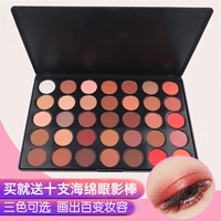 Tỏi dài đề nghị hàng hóa Trung Quốc 35 màu net red eye shadow tấm đào hoa trang điểm bí ngô màu mermaid Ji rượu vang đỏ trái đất màu phấn mắt bảng mắt novo