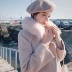 Chanel coco mùa thu và mùa đông chic áo len nữ phần dài dày Hàn Quốc eo áo len nữ sinh viên triều Accentuated eo áo