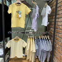 Детская хлопковая летняя комфортная футболка с коротким рукавом, 2019