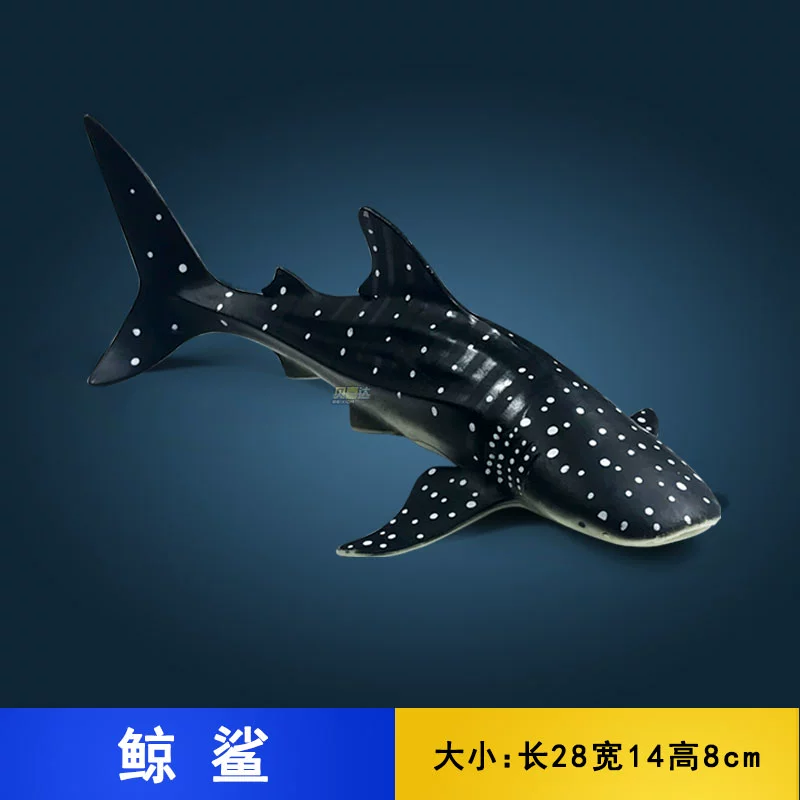 Mô phỏng sinh vật biển mô hình trang trí lớn trẻ em biển cực thế giới cá mập lớn đồ chơi cá mập lớn - Đồ chơi gia đình