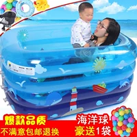 Bé sơ sinh 0-1-2 tuổi 3-4-5-6 tháng bé bơi bể bơi trẻ em nhà đồ chơi nước bơm hơi be bơi phao cho người lớn giá rẻ