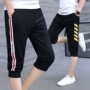 12 mùa hè Hàn Quốc phiên bản của cắt quần 14 nam 7 điểm quần thanh niên quần short sinh viên thể thao giản dị quần ống túm trai short nam