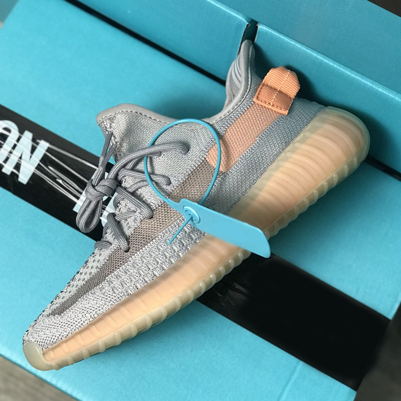 GreyWhat a blast Coconut shoes 350 Pure white ice cream Genuine Ice blue babysbreath dirty orange quality goods Official website Putian Men's and women's shoes
