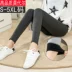 Modal cộng với quần legging nhung nữ mặc dày hơn mùa thu đông mới eo cao cỡ lớn chân ấm quần lọt khe thời trang công sở nữ Khởi động cắt