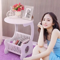 Bàn cà phê lưu trữ bàn trà sofa bên bàn cà phê giản dị tạp chí bảng bàn cà phê tròn bàn tròn nhỏ túi cà phê bàn ​​khác bàn tròn