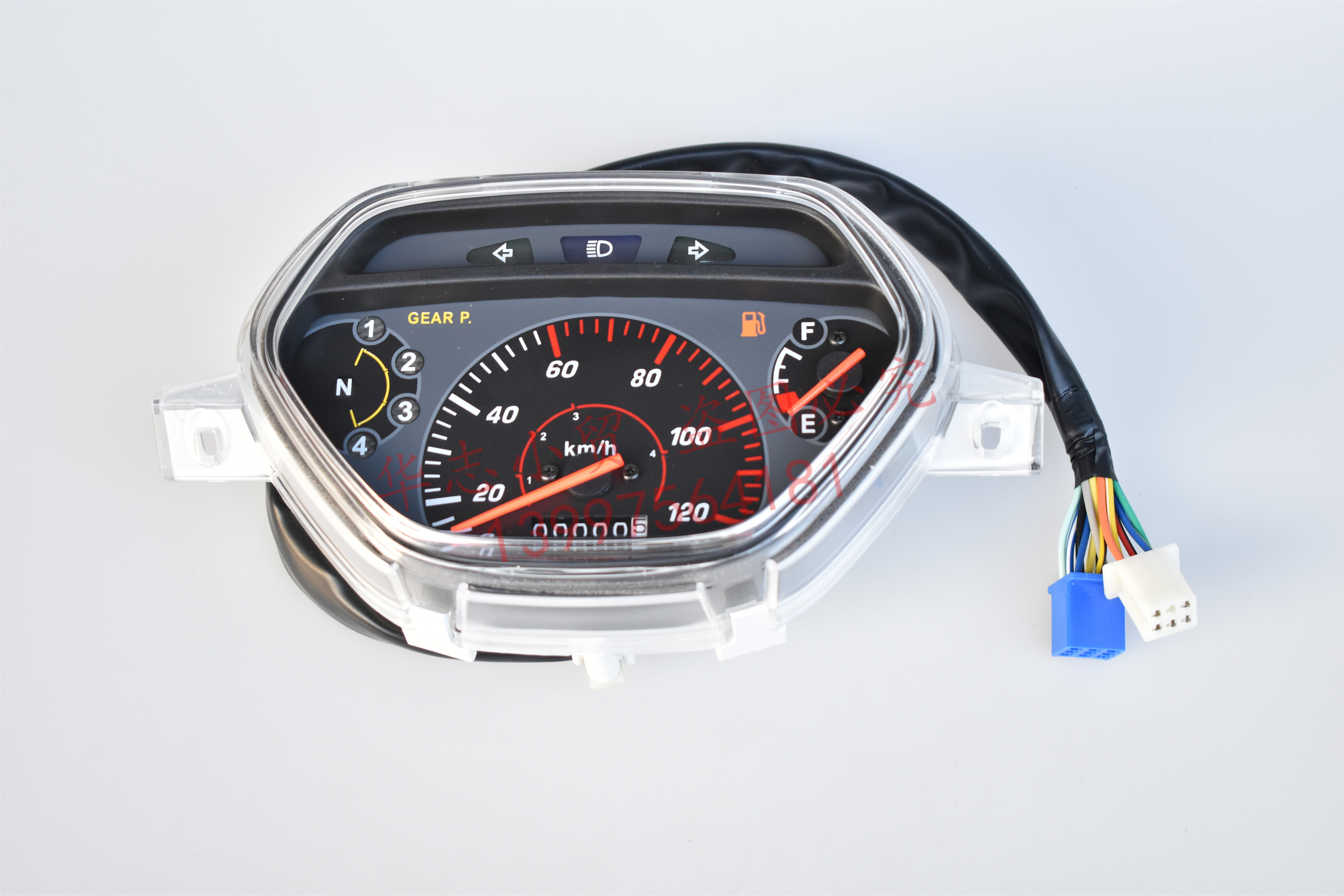 đồng hồ điện tử xe wave rsx Áp dụng cho Haojue HJ110-A\HJ110-E Dụng cụ xe máy chùm cong thứ ba quốc gia Máy đo đường km Máy đo nhiên liệu đồng hồ xe máy wave đồng hồ công to mét xe máy