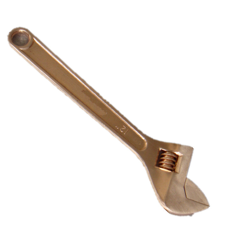 防爆活扳手 12寸活络扳手铜活动扳手150mm 200 250 300 375 450mm