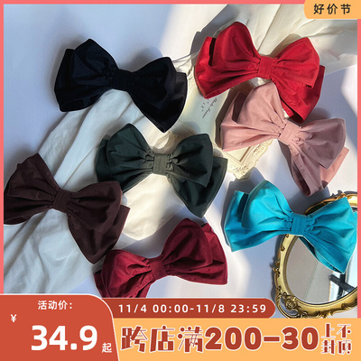 taobao agent Genuine design big hair accessory with bow, 8 colors, Lolita style