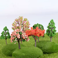 Mô phỏng phong cảnh vi mô mới Cây anh đào Đa dạng tùy chọn trang trí hoa nhựa sáng tạo Cảnh đạo cụ chụp - Hoa nhân tạo / Cây / Trái cây hoa đào giả