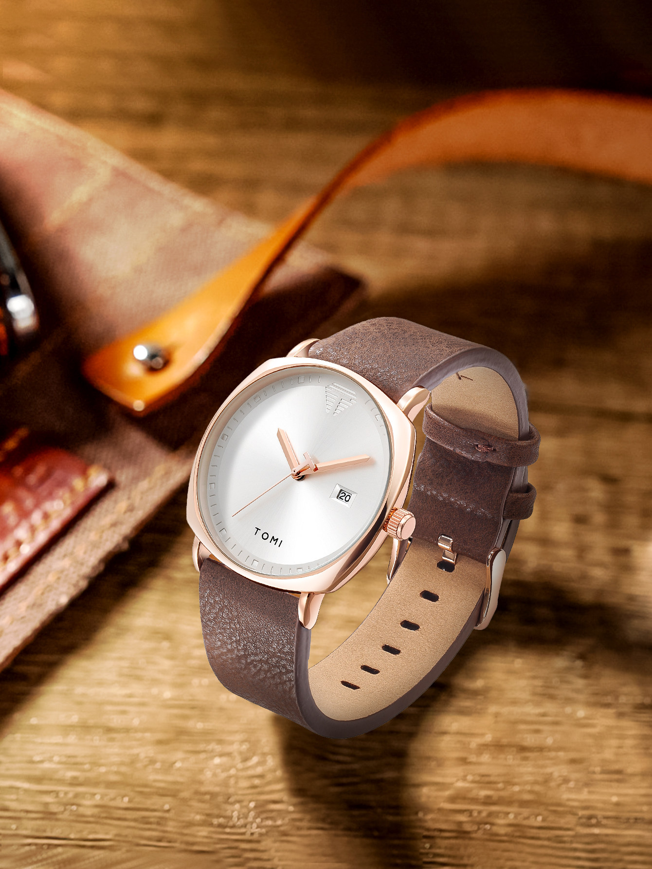 Reloj de cuarzo para hombre estilo estudiante simple moda impermeable_voghion.com