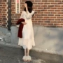 Đầu thu 2019 mới nhẹ gió nấu chín nữ sang trọng phiên bản Hàn Quốc là váy eo cao mỏng manh đầm một chữ - A-Line Váy váy suông chữ a cho người béo