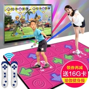TV Double Jump Dance Pad Kết nối Yoga Mat Chạy TV Giao diện sử dụng kép Yoga tại nhà