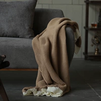 Thủ thuật hẻm 丨 Chăn giải trí Bắc Âu chăn bông đan phòng khách sofa khăn giường giải trí chăn - Ném / Chăn chăn lông cừu pháp