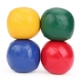 Взрослый красный, синий, желтый, желто -зеленый 4 -шарик набор