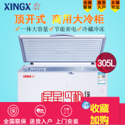 tủ lạnh panasonic ngăn đông mềm XINGX sao BD BC-305E tủ đông lạnh nhà lạnh đông lạnh đơn nhiệt độ thương mại lớn tủ đông lạnh tủ đông siêu thị