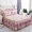 dày Hàn Quốc bông bedspread giường váy một mảnh cộng với bông giường trải giường che 1,5 1.8m mét vải bộ nệm - Váy Petti