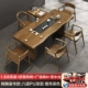 [Захватывающее роскошное издание] 1,6 метра чайного стола+Специальный стул Shumei+Хиросима Стул 4+ чайный стол