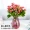 Mô phỏng hoa hồng bó hoa giả hoa 绢 hoa nhà phòng khách trưng bày bàn cà phê trang trí hoa trang trí chậu hoa - Trang trí nội thất