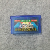 GBA Game Card Robot Battle Gundam Street Fighter Special Lorge Ninja Turtle OS-002 Память чипа