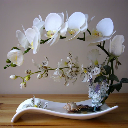 Реалистичный комплект с бабочкой, цветочный горшок, украшение для гостиной, китайский стиль