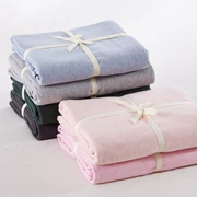 Tân Cương cotton Tianzhu tinh khiết khăn trải giường ga trải giường Dệt bông màu rắn Simmons bảo vệ bìa sản phẩm giường đơn giản - Trang bị Covers