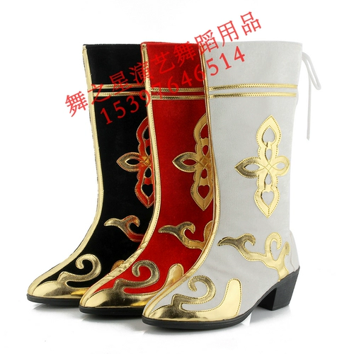 Танцевальные ботинки тибетской танцевальной туфли