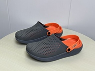 Giày có lỗ xuất khẩu ngoại thương bị rò rỉ dép đi biển ngoài trời chống trượt nam nữ giày đôi đế dày dép dép quai ngang trắng dép lê xinh