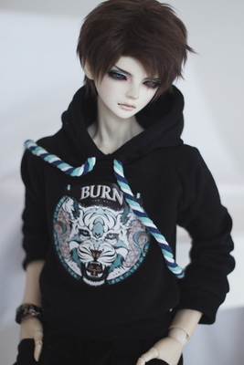 taobao agent [AD] BJD baby jacket-White Tiger-Course Kaishi (Black/White 2 color incoming (1/3/uncle)