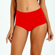 2019 bikini hoang dã cạp cao quần bơi nữ thời trang đơn sản phẩm là quần tam giác mỏng lò xo bơi mới - Bikinis