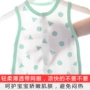 Quần áo trẻ em siêu mỏng mùa hè bé không tay jumpsuit sơ sinh vest quần áo net lưới hollow romper quần áo trẻ em