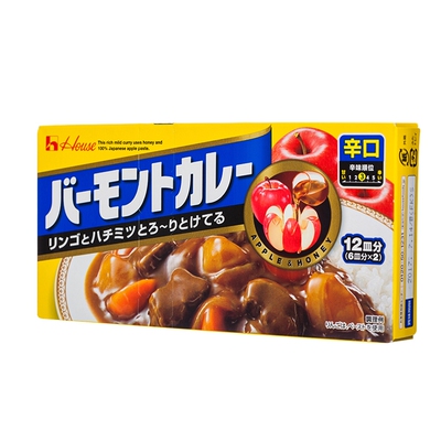 Хорошая работа Apple Curry Sassing Spicy 230G, импортированное в Японии