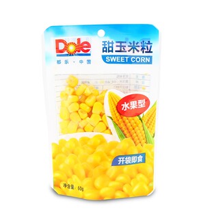 Dole портативный Наслаждайтесь вкусным кукуруза 60 г/сумка